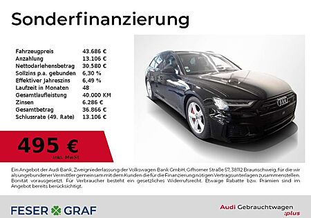 Audi A6 Avant 55 TFSI e S Line Pano,AHK,Leder,Kamera,HUD,H