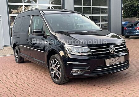 VW Caddy Volkswagen Maxi Highline 1.Hand 7.Sitzer Xenon Service neu