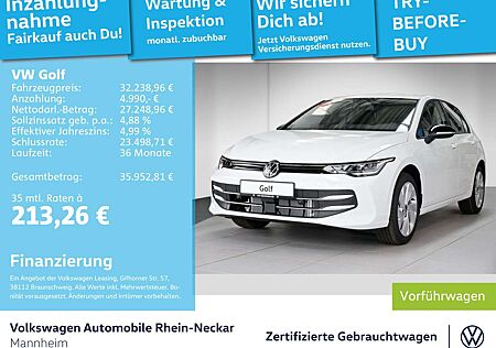 VW Golf Volkswagen VIII 1.5 eTSI Goal Rückfahrkamera Navi uvm