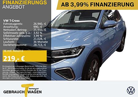 VW T-Cross Volkswagen 1.0 TSI DSG R-LINE LED NAVI VIRTUAL LM17
