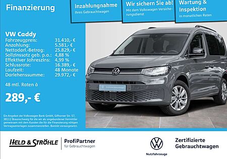 VW Caddy Volkswagen Life 2.0 TDI NAV KAM PDC SHZ FLÜGELTÜREN