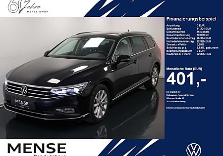 VW Passat Variant Volkswagen 2.0 TDI DSG Elegance AHK Navi RearView