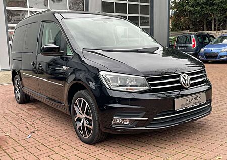 VW Caddy Volkswagen Maxi Highline 1.Hand 7.Sitzer Xenon Service neu