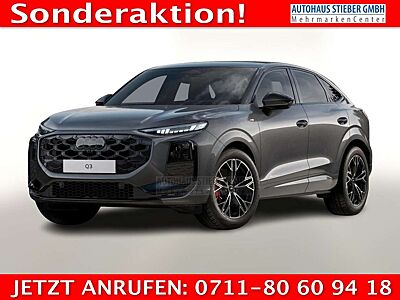 Audi Q3 Sportback 2xS line neuesMod TechPro Leder AHK 1...