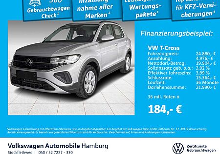 VW T-Cross Volkswagen 1.0 TSI Life DSG ACC IQ.Drive CarPlay