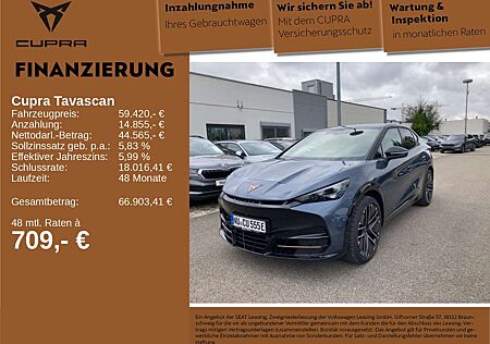 Cupra Tavascan gebraucht kaufen Cupra Tavascan VZ 4Drive 250 kW PANO WÄPU 360°KAM HuD