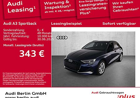 Audi A3 Advanced 30 TFSI S tr. LED RFK NAVI