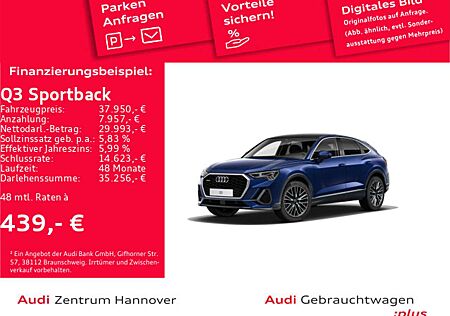 Audi Q3 40 TDI quattro Pano B&O AHK ACC Tei