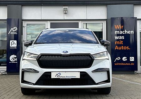 Skoda Enyaq gebraucht kaufen Skoda Enyaq 80 x Sportline*AHK*Pano*HUD*360*Kessy*Matrix*