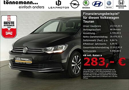 VW Touran Volkswagen UNITED TDI 7-SITZER+AHK+NAVI+PANORAMADACH+SITZHEIZ