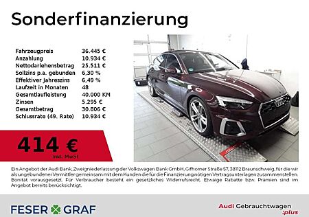 Audi A5 Sportback 50 TDI S Line Int Matrix,Leder,Navi,Stan
