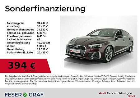 Audi A5 Sportback 50 TDI S Line Int Matrix,Leder,Navi