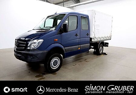 Mercedes-Benz Sprinter 316 CDI 4x4 Standard Doka Pritsche Plane Klima