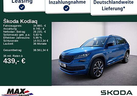 Skoda Kodiaq 2.0TSI Sportline4x4 7-Stz. KESSY+360°+ACC