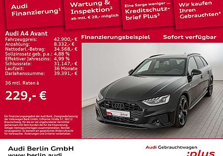 Audi A4 S line 45 TFSI qu. S tr. MATRIX PANO