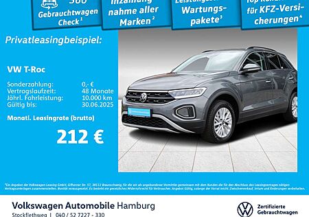 VW T-Roc Volkswagen 1.0 TSI Life LED Navi AppleCarPlay Sitzhzg