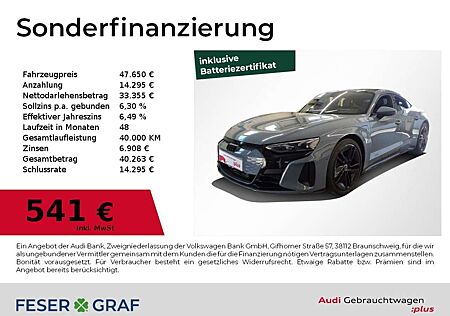 Audi e-tron GT qu B&O,HUD,LED,Leder,Sitzbel,Allradl,Kameras,21Zol