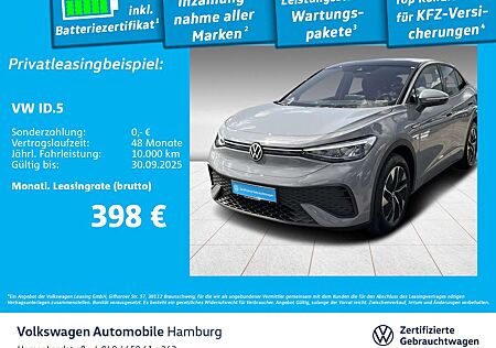 VW ID.5 Volkswagen Pro Performance AHK Navi Kamera Sitzheizung