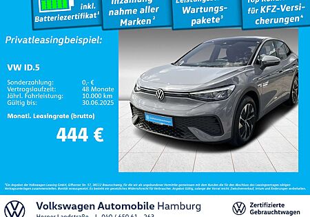 VW ID.5 Volkswagen Pro Performance 150 kW (204 PS) 77 kWh 1-Ga