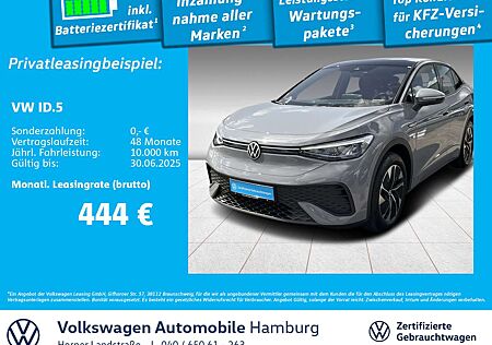 VW ID.5 Volkswagen Pro Performance 150 kW (204 PS) 77 kWh 1-Ga