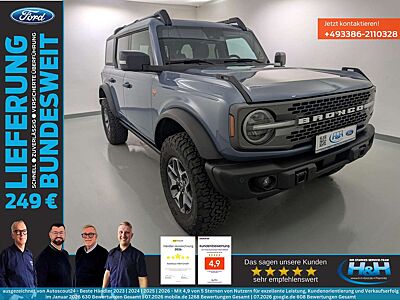 Ford Bronco 2.7 Aut 4WD BADLANDS LED+ACC+360°Kam