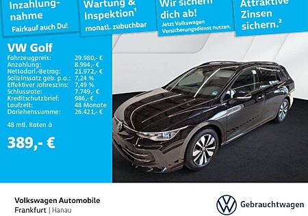 VW Golf Variant Volkswagen Golf VIII Variant 2.0 TDI DSG Goal Navi AHK Spra
