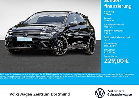 VW Golf Volkswagen VIII R BLACK EDITION 4X4 AKRAPOVIC LEDER 19Z