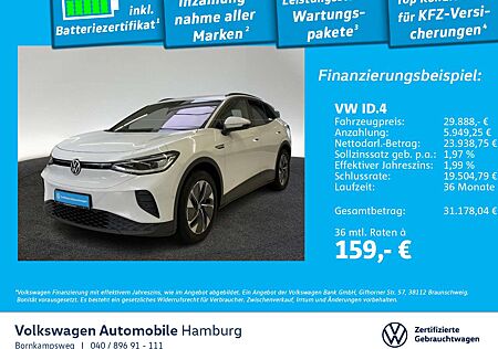 VW ID.4 Volkswagen Pro Performance IQ.Light Navi Kamera