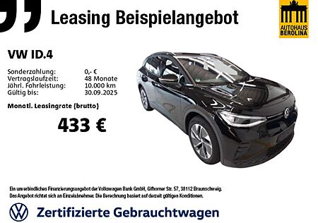 VW ID.4 Volkswagen Pure*NAVI*MATRIX*AHK*R-CAM*WärmeP.*ACC*SHZ*
