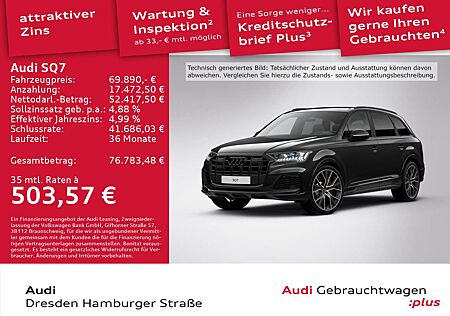 Audi SQ7 gebraucht kaufen Audi SQ7 4.0TFSI qua. Matrix Standhz.Pano 7-Sitze AHZ