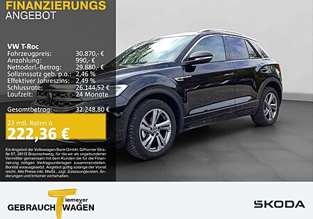 VW T-Roc Volkswagen 1.5 TSI DSG R-LINE NAVI SITZHZG LED PDC