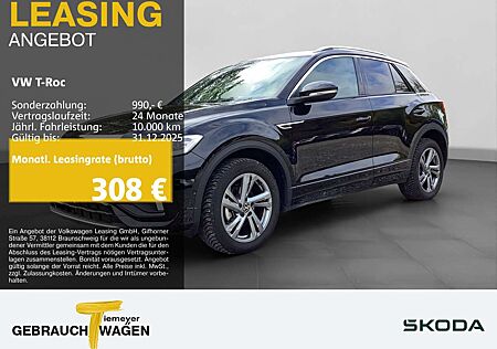 VW T-Roc Volkswagen 1.5 TSI DSG R-LINE NAVI SITZHZG LED PDC