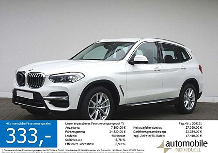 BMW X3 xDr.30dA Luxury Line AHK LED ACC HuD Navi DAB