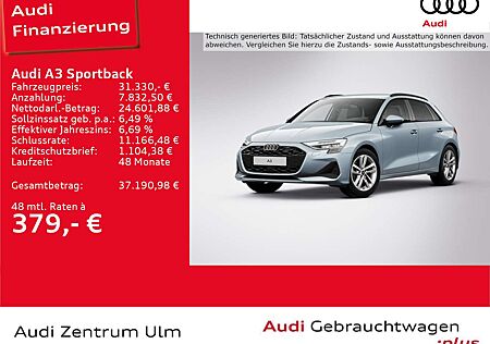 Audi A3 30 TFSI ALU AHK LED NAVI RFK VIRT