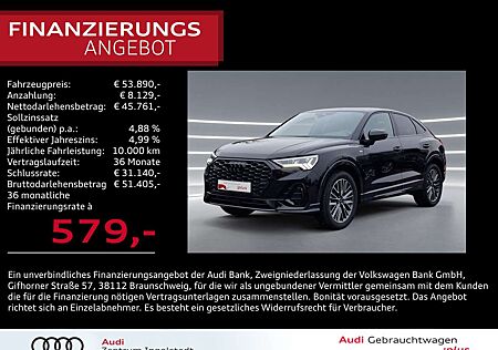 Audi Q3 Sportback 40 TDI qu MATRIX SONOS AHK 2x S line