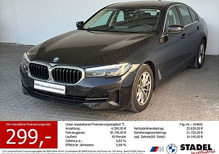 BMW 520 dA Lim. Navi.LED.HuD.RFK.4-Zonen.DAB.ParkAs