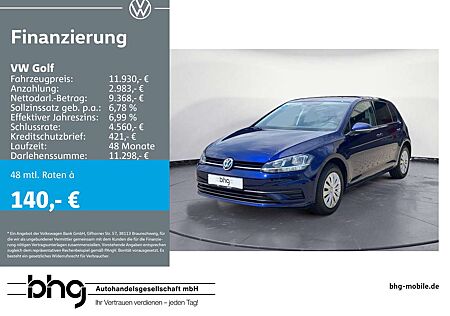 VW Golf Volkswagen 1.0 TSI Trendline