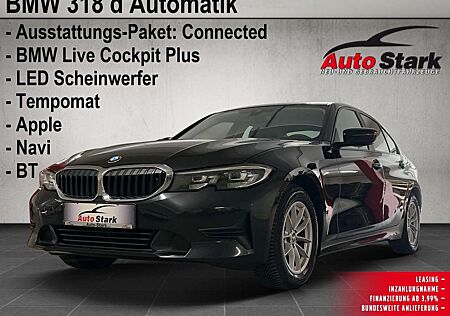 BMW 318 d°Automatik°LED°Leder°Tempomat°Apple°Navi°BT°PDC°