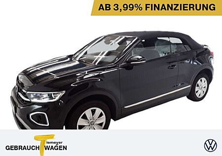 VW T-Roc Volkswagen Cabrio 1.5 TSI BLACK STYLE MATRIX KM18 BEA