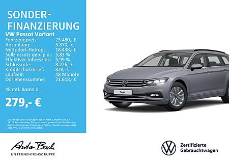 VW Passat Variant Volkswagen 2.0 TDI "Business" DSG Navi LED D