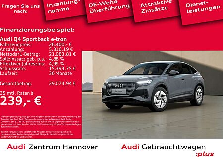 Audi Q4 e-tron Q4 Sportback 35 e-tron Matrix DAB Sportsitze