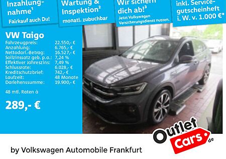VW Taigo Volkswagen 1.5 TSI DSG R-Line Navi IQ.Light DAB+ Fron
