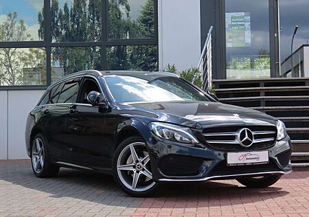 Mercedes-Benz C 180 d T AMG Line Leder Sitzheizung Navigation