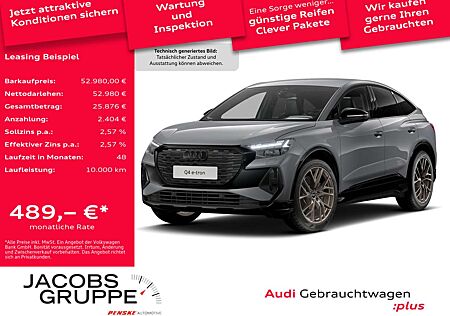 Audi Q4 e-tron Sportback 45 2xS line Edition/Matrix/360°/AHK/ACC/21Zoll