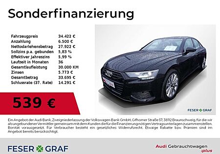 Audi A6 Lim design 50 TFSI e qu Leder,LED,Navi,SHZ