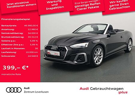 Audi A5 Cabriolet TFSI S line SPORTSITZE APP LEDER
