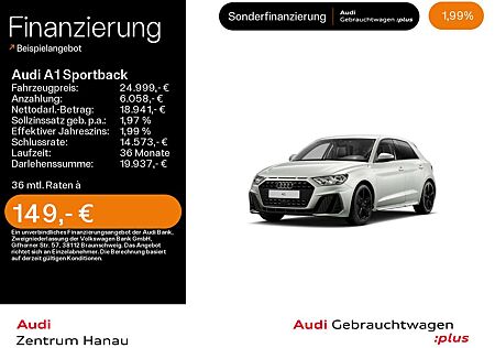 Audi A1 25 TFSI S-LINE*OPTIK-PAKET*SMART-IN