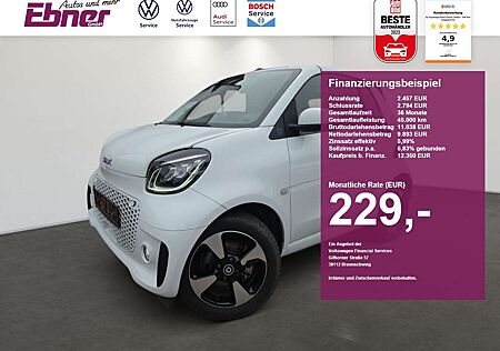 smart forTwo cabrio EQ EXCLUSIVE 3-PHASEN+LED+SITZHZG+NAVI+KAME