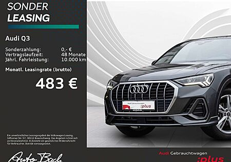 Audi Q3 S line 35TFSI Stronic Navi LED virtual ACC EP