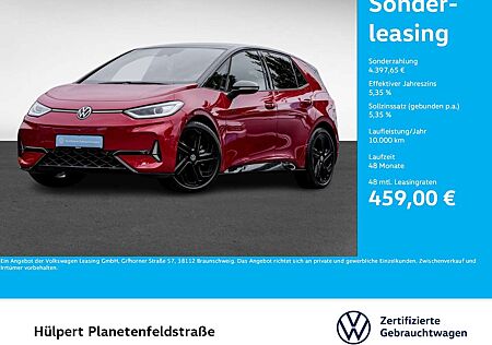 VW ID.3 Volkswagen GTX PERFORMANCE WÄRMEPUMPE PANO 360CAM LM20
